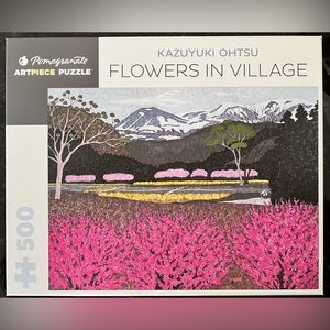 Flowers in Village - 500 Piece Puzzle